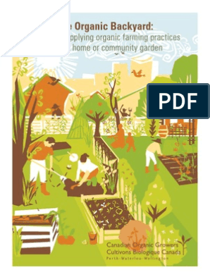 how to make organic fertilizer at home pdf