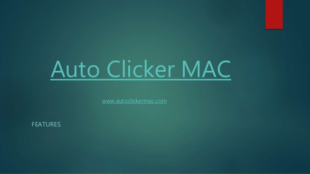 Auto clicker for mac