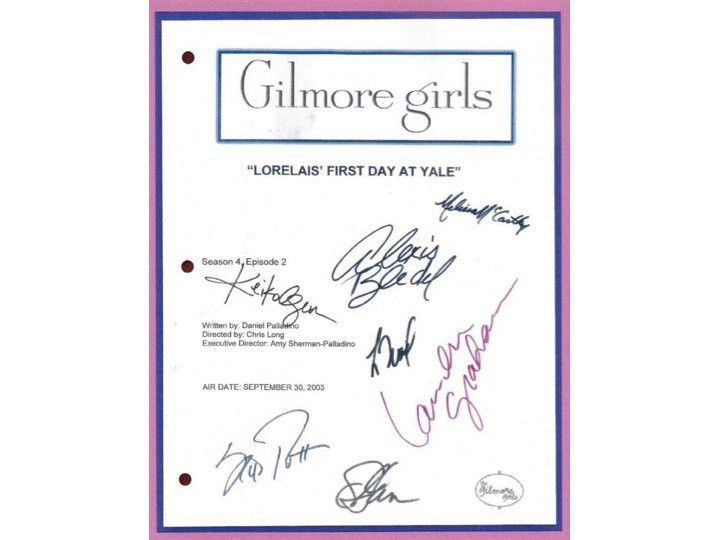 gilmore girls pilot script